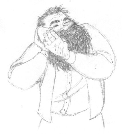 Dessin d'Hagrid